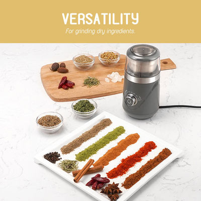 مطحنة القهوة الكهربائية SS Blade ، مطحنة حبوب البن الصغيرة 150 واط