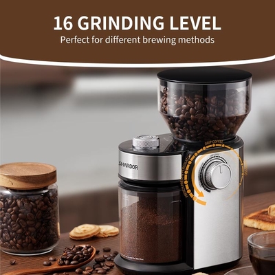 مطحنة إسبريسو كهربائية من 2 إلى 12 كوب Cg835s Burr Shardor مطحنة حبوب البن