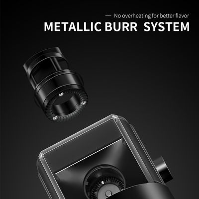 240 جرام مقبض تحكم الفولاذ المقاوم للصدأ لدغ مطحنة يدوية صانع القهوة نسبرسو المنزلية